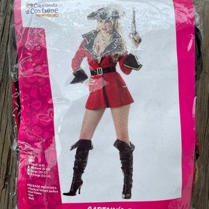 HALLOWEEN COSTUME PIRATE WOMENS SMALL